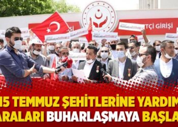 15 Temmuz şehitlerine yardım paraları buharlaşmaya başladı