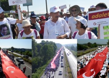 Adalet yürüyüşü 17. gününde; İstanbul’a yaklaştıkça kortej büyüyor