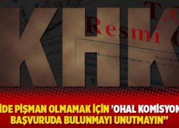 Avukat Turanlı: İleride pişman olmamak için ‘OHAL Komisyonuna’ başvuruda bulunmayı unutmayın