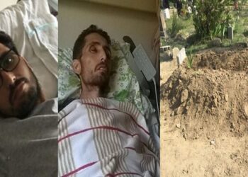 Cezaevi şehidi 2 yıl önce kaybettiği oğlunun yanı başına defnedildi