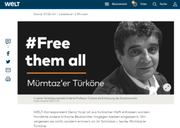 Die Welt, Mümtaz’er Türköne’yi yazdı: Hatalarla dolu iddianame!