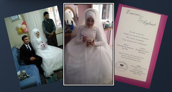 En mutlu günlerinde gözaltına alınan gelin ve damat tutuklandı