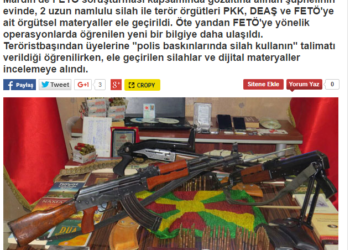 Hizmet Hareketi’ni terör ve silahla irtibatlı göstermek için başkentte kumpas iddiası