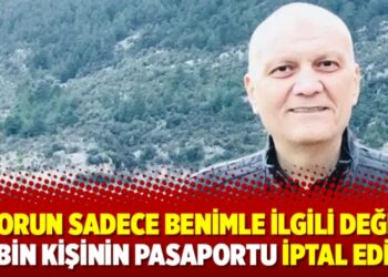 Prof. Savaş: Sorun sadece benimle ilgili değil, 515 bin kişinin pasaportu iptal edildi