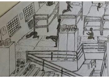 Tutuklulardan karakalem ile cezaevi hayatı