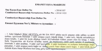 Akıncı dosyasında “Yönetici-3” kodu